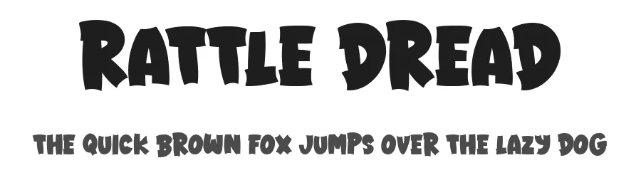 Rattle Dread by PutraCetol Studio — Decorative Font
