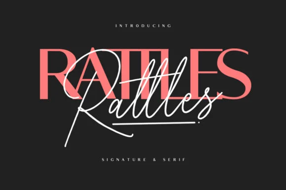 Rattles Font by Maulana Creative — Script Handwritten Font