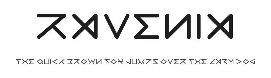 Ravenia by Ren Paga β Decorative Font