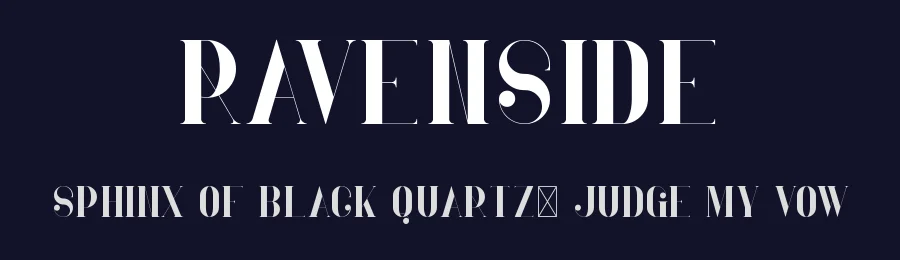 Ravenside by VPcreativeshop — Serif Font — thumbnail 2