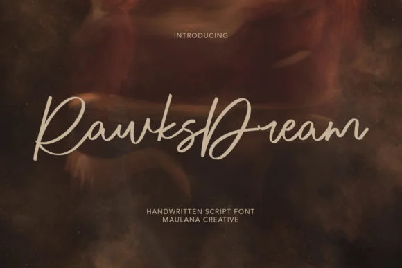 Rawks Dream Font by Maulana Creative — Script Handwritten Font
