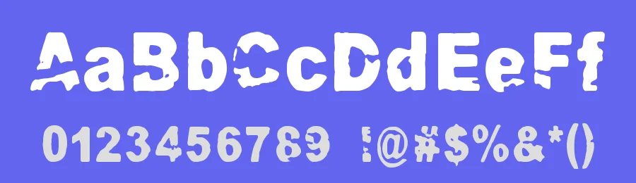 Razterhunch Burn by Juha Korhonen — Decorative Font — thumbnail 3