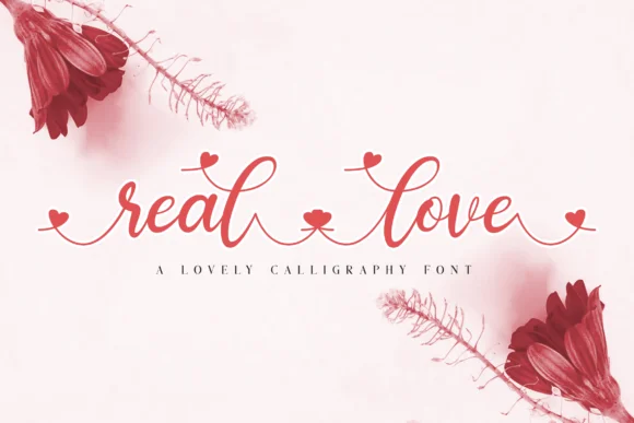 Real Love Font by Bluestudio — Script Handwritten Font