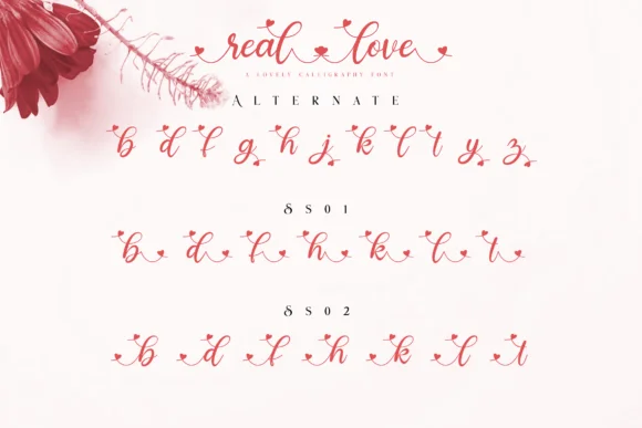 Real Love Font by Bluestudio — Script Handwritten Font — thumbnail 8