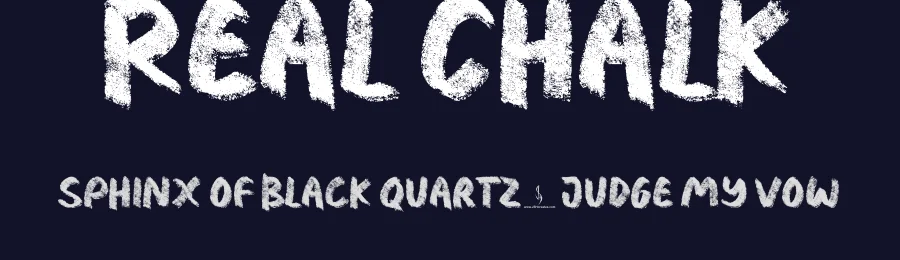 Real Chalk by JSH creates — Decorative Font — thumbnail 2