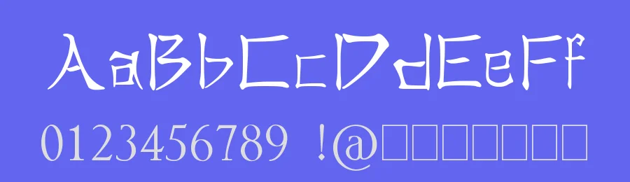 Real Chinese by Archer Lai — Decorative Font — thumbnail 3