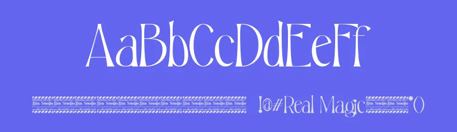 Real Magic by Din Studio — Decorative Font — thumbnail 3