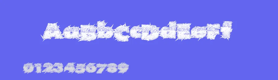 Real Hard by Xerographer Fonts — Decorative Font — thumbnail 3
