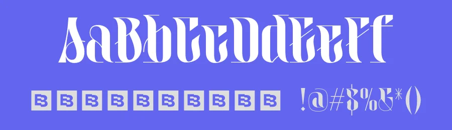 Realitas by Eko Bimantara — Decorative Font — thumbnail 3