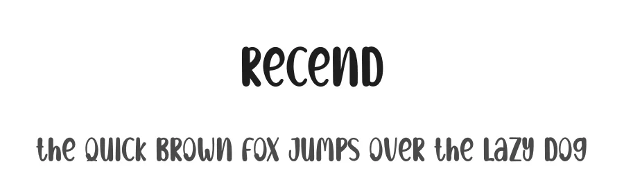 Recend