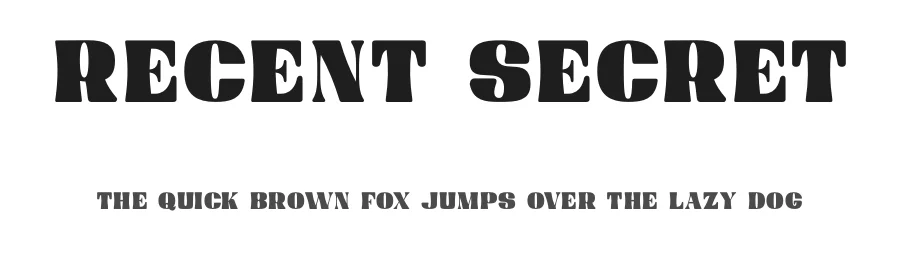 Recent Secret