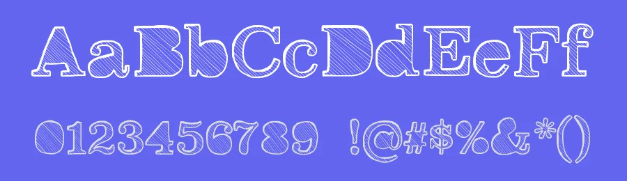 Reckoning by Jake Luedecke — Decorative Font — thumbnail 3