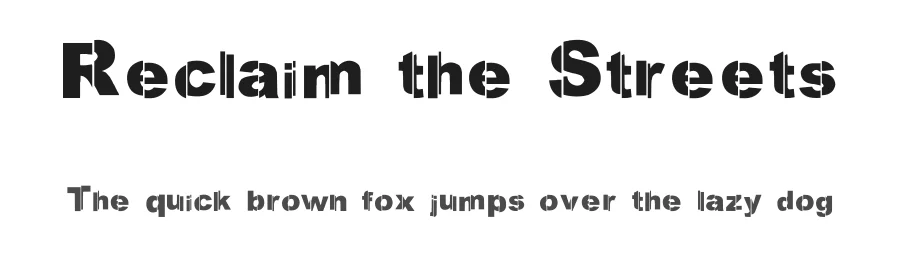 Reclaim the Streets