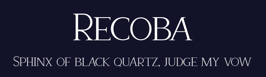 Recoba by Khurasan — Serif Font — thumbnail 2