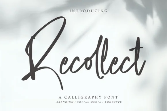 Recollect Font by Arendxstudio — Script Handwritten Font