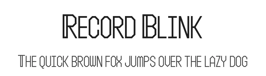 Record Blink