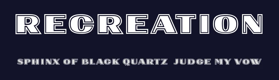 Recreation by Vladimir Nikolic — Sans Serif Font — thumbnail 2