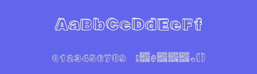Recreational by Xerographer Fonts — Decorative Font — thumbnail 3