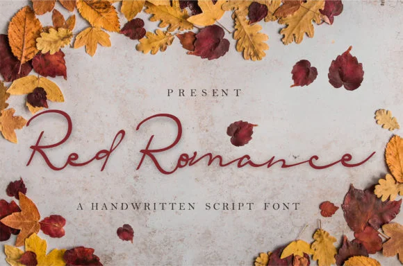 Red Romance Font by Cikareotype — Script Handwritten Font
