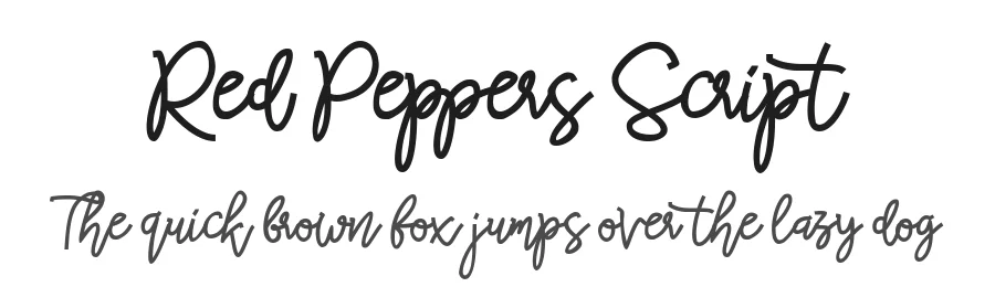 Red Peppers Script