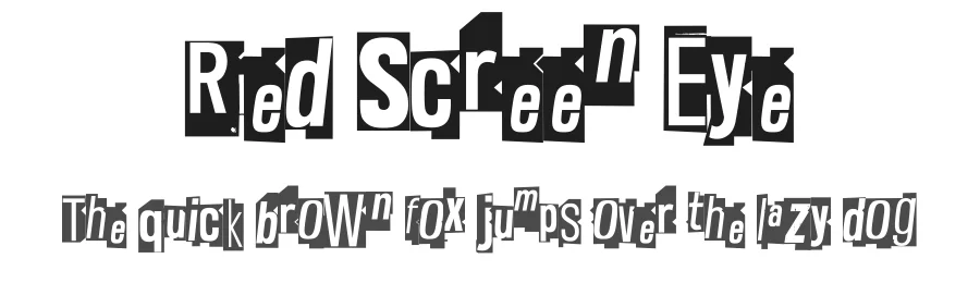 Red Screen Eye