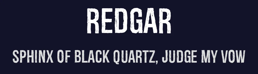 Redgar by Graphite — Decorative Font — thumbnail 2