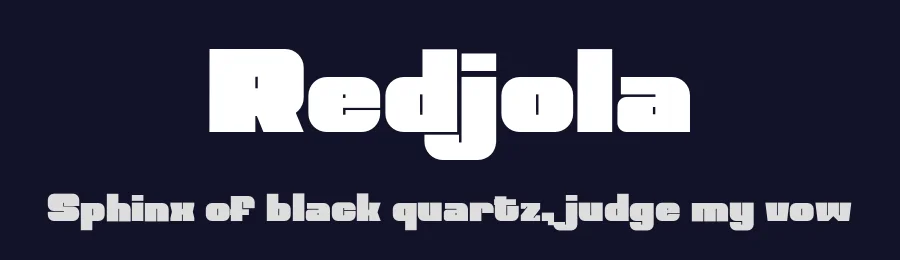 Redjola by Typefactoryco — Sans Serif Font — thumbnail 2