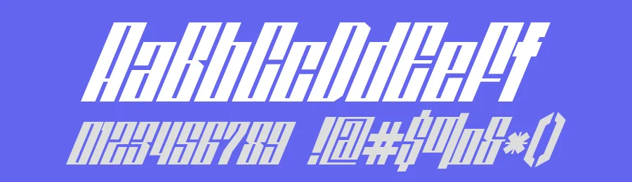 Redpower by Denis Sherbak — Display Font — thumbnail 3