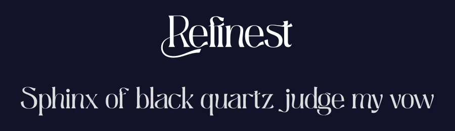 Refinest by Din Studio — Sans Serif Font — thumbnail 2