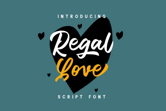 Regal Love Font by GFRcreative — Script Handwritten Font