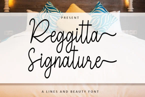 Reggitta Signature Font by Inermedia STUDIO — Script Handwritten Font