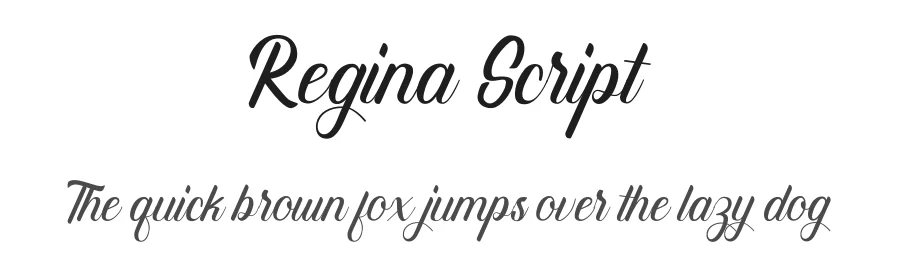 Regina Script
