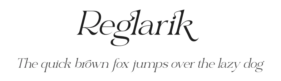 Reglarik by Denustudios — Serif Font