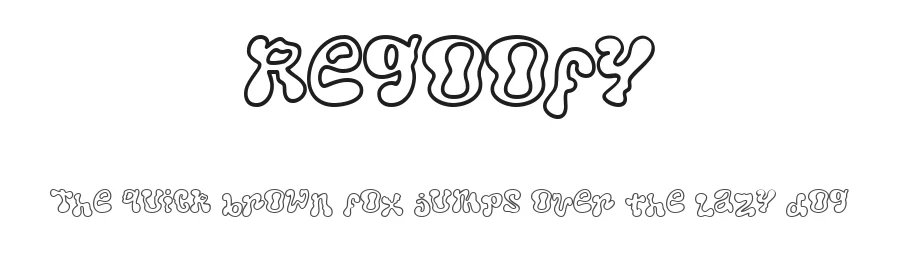 Regoofy by madeDeduk — Decorative Font