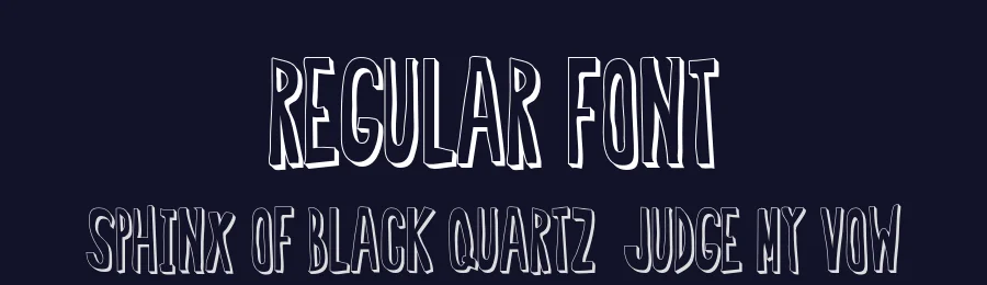 Regular Font by Skyhaven Fonts — Decorative Font — thumbnail 2