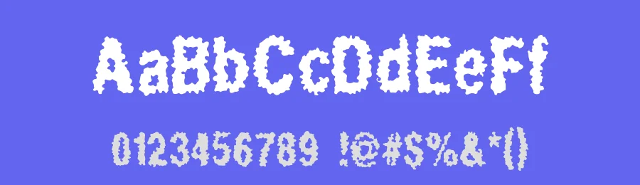 Regurgitation by Quick Brown Fox Fonts — Decorative Font — thumbnail 3