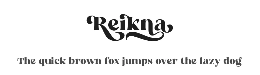 Reikna by Kulokale Studio β Sans Serif Font