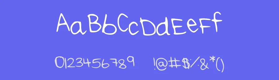 Rei's Handwriting by Rei K — Script Handwritten Font — thumbnail 3