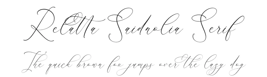 Relatta Saidnolia Serif
