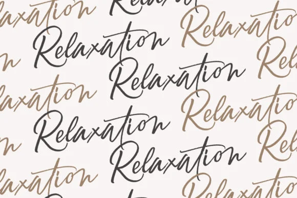 Relaxation Font by Debut Studio — Script Handwritten Font — thumbnail 2