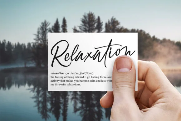 Relaxation Font by Debut Studio — Script Handwritten Font — thumbnail 3