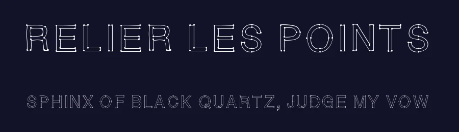 Relier les points by Gaelleing — Script Handwritten Font — thumbnail 2