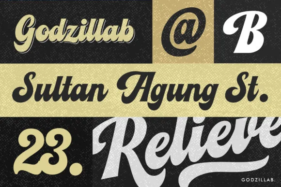 Relieve Font by Godzillab — Script Handwritten Font — thumbnail 3