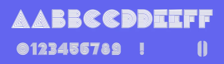 Remained by Vladimir Nikolic — Decorative Font — thumbnail 3