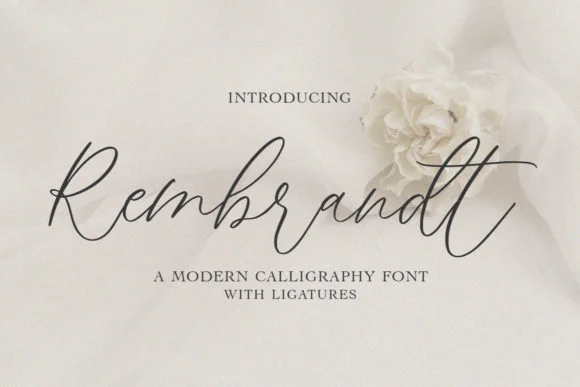 Rembrandt Font by Masha Artifex — Script Handwritten Font