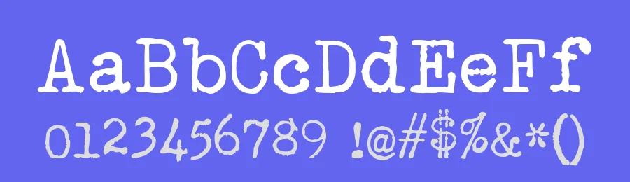 Remington Ragged by Tension Type — Decorative Font — thumbnail 3