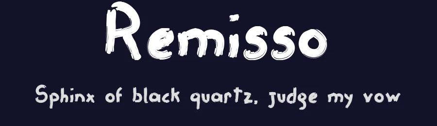 Remisso by Marco Ballarè — Script Handwritten Font — thumbnail 2