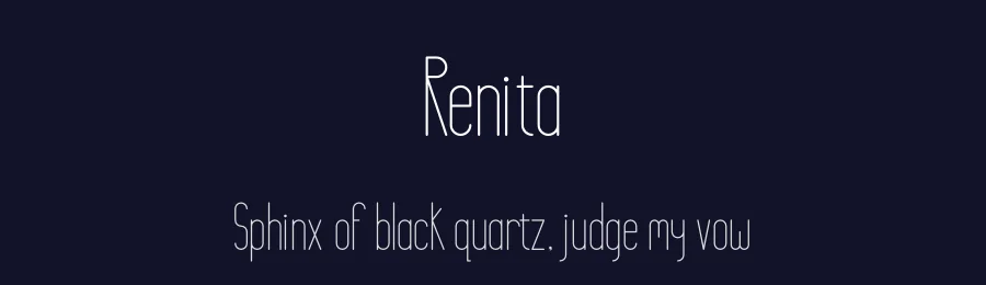 Renita by Pian45 Studio — Sans Serif Font — thumbnail 2