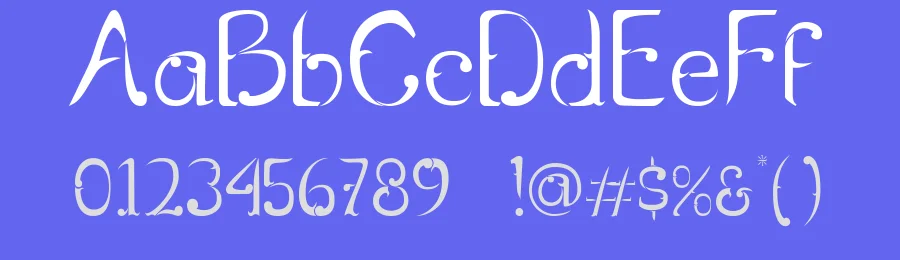 Rentjong Atjeh by Reiner Lomanto — Decorative Font — thumbnail 3