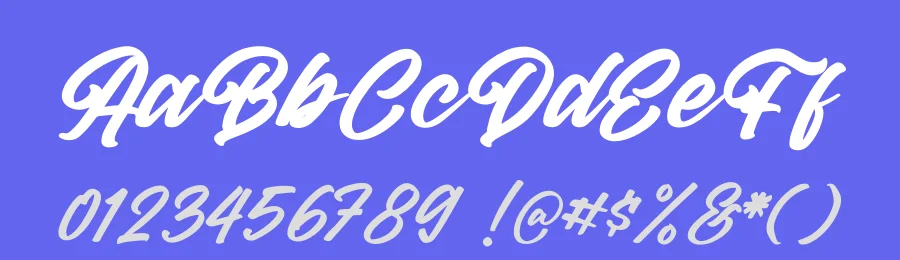 Rentrick Kentack by Perspectype Studio - Letterena.com — Script Handwritten Font — thumbnail 3